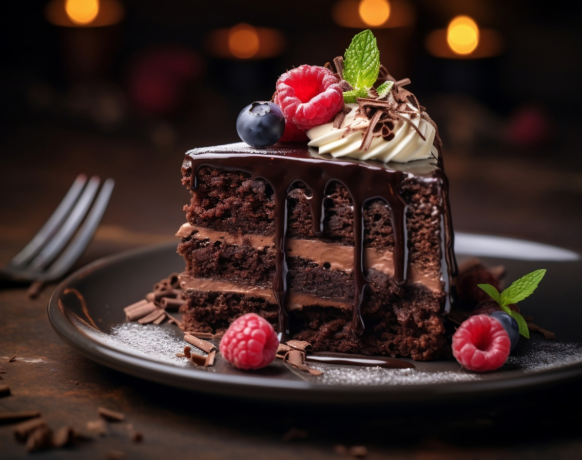 Bespoke chocolate celebration cake services in the klein Karoo