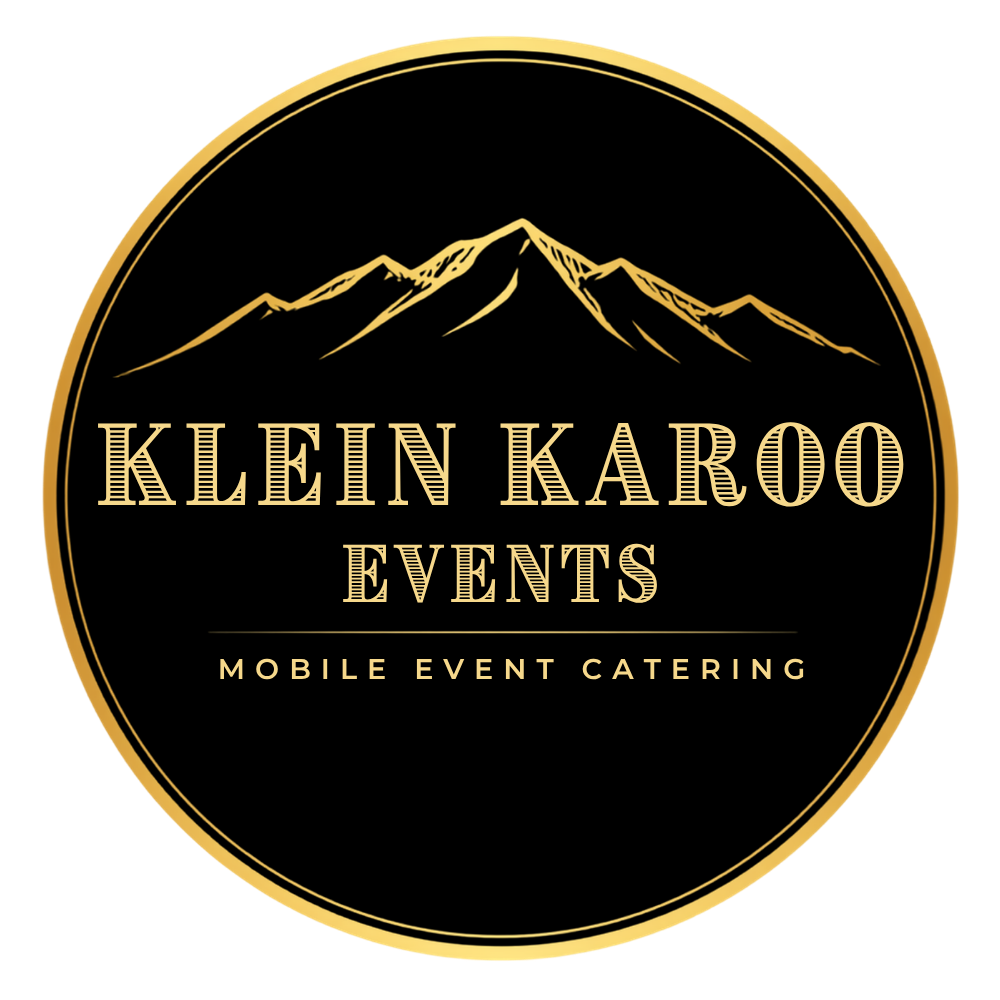 Klein Karoo Events in Oudtshoorn Logo Gold on Black